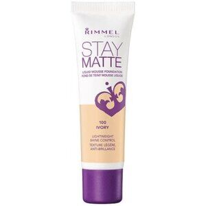 Rimmel London 100 Ivory Stay Matte Full Coverage Foundation 1 Fl Oz 30 mL NEW
